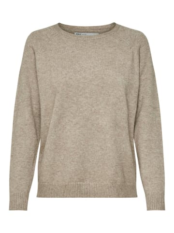 ONLY Pullover 'Lesly Kings' in Beige