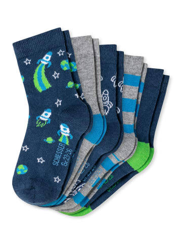 Schiesser Socken Astronaut in Mehrfarbig