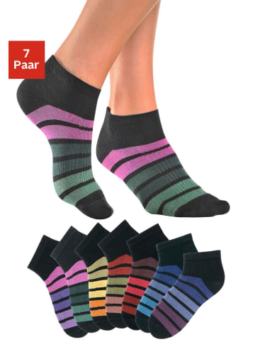 H.I.S Sneakersocken in schwarz