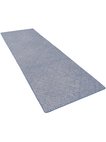 Snapstyle In- und Outdoor Teppich Läufer Beidseitig Newport in Blau