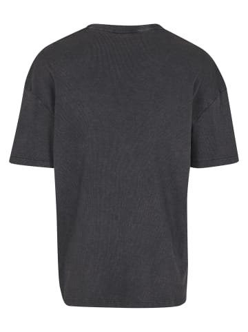 Urban Classics Urban Classics Washed Rib Tee in black