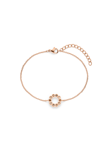 Tamaris Armband Colorful Circles in roségold