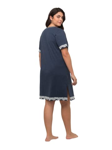 Ulla Popken Nachthemd in nachtblau