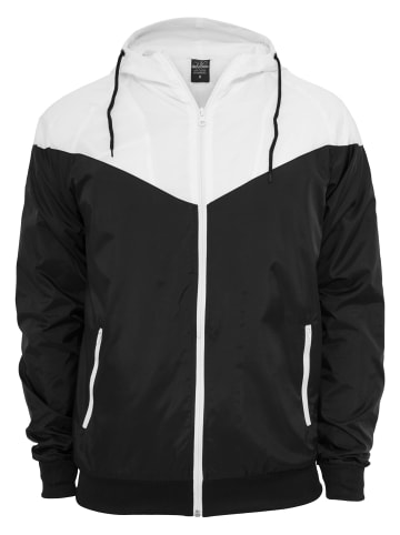 Urban Classics Windbreaker in blk/wht