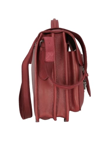 Greenland Nature Nature Aktentasche Leder  40 cm in bordeaux