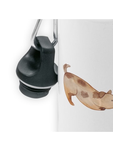 Mr. & Mrs. Panda Trinkflasche Hund Marienkäfer ohne Spruch in Weiß