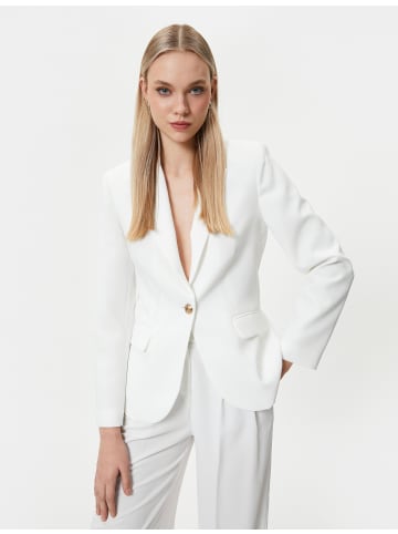 KOTON Blazer in Grauweiß