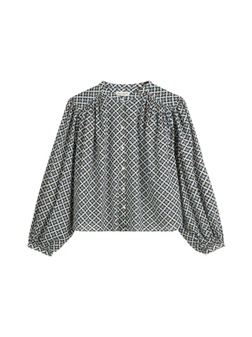 Marc O'Polo Print-Bluse relaxed in multi/muted blue
