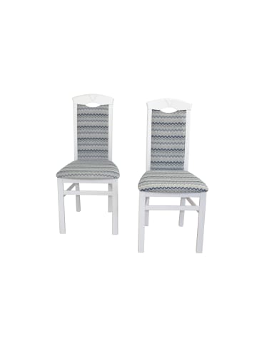 möbel-direkt 4-Fuß-Stuhl (2Stück) Laurenz in blau