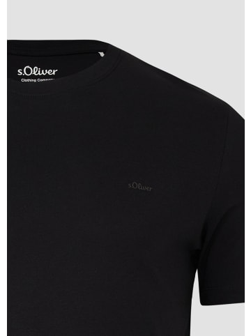 s.Oliver T-Shirt in 9999_schwarz