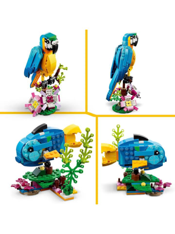 LEGO Bausteine Creator 31136 Exotischer Papagei - ab 7 Jahre