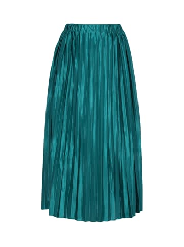 Swirly Women Skirt in Black Green