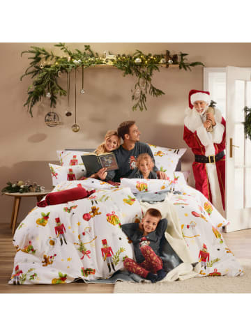 Erwin Müller Edel-Flanell Bettwäsche in rot