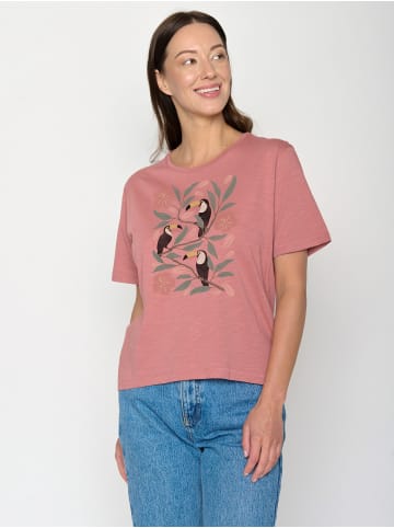 GreenBomb Nova Tucan Flower in Dark Rose