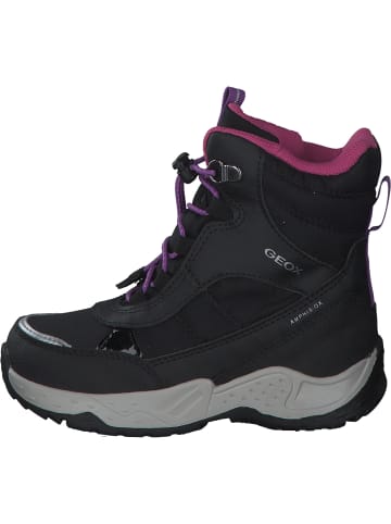 Geox Stiefeletten in black/fuchsia