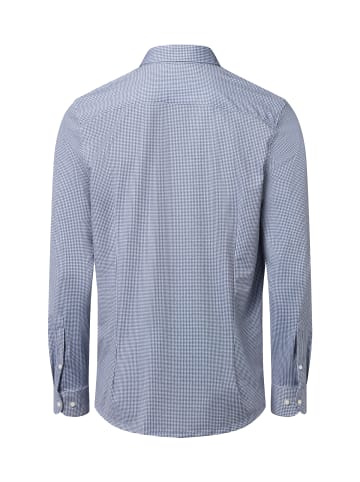 OLYMP  Hemd in indigo weiß