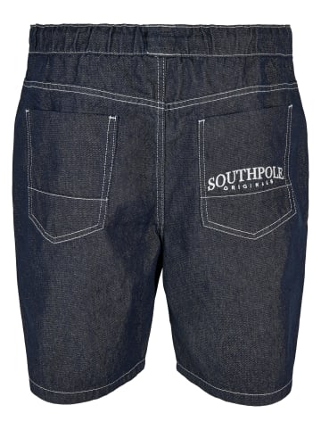 Southpole Southpole Jeans-Shorts in darkblue washed