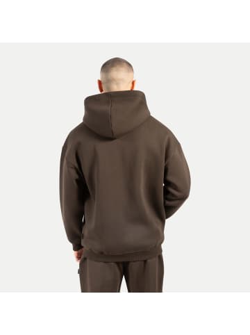 SMILODOX Zip Hoodie Cedrik in Braun
