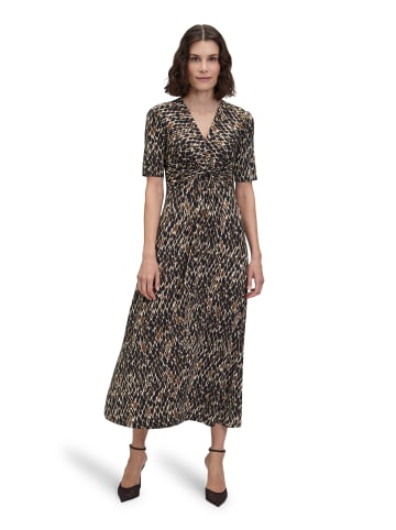 Betty Barclay Maxikleid mit Raffung in Dark Blue/Brown