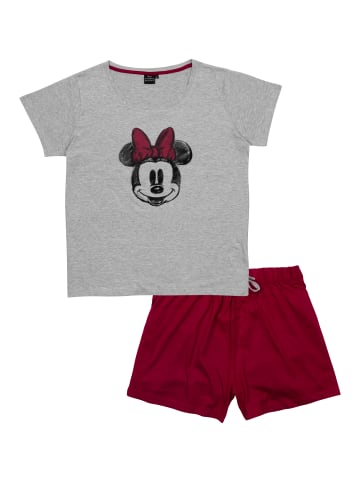 United Labels Disney Minnie Mouse Schlafanzug  Kurzarm in Mehrfarbig