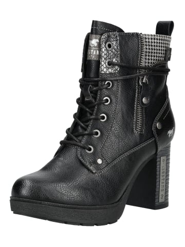 Mustang Stiefelette in Schwarz