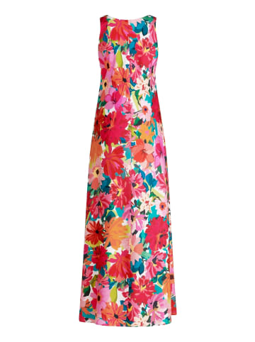 Vera Mont Blumenkleid mit Print in Yellow/Pink