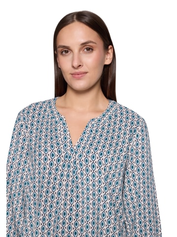 Betty Barclay Schlupfbluse mit 3/4 Arm in Petrol/Black