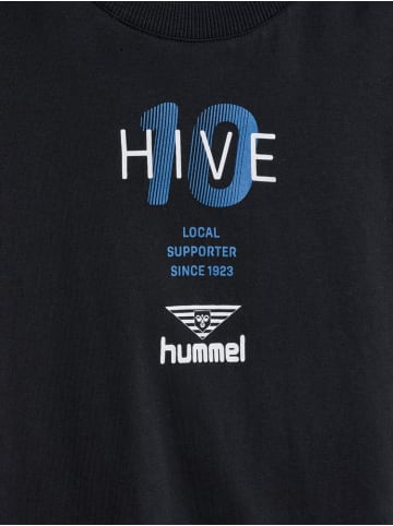 Hummel T-Shirt "Hmlhive Aiden T-Shirt" in Schwarz