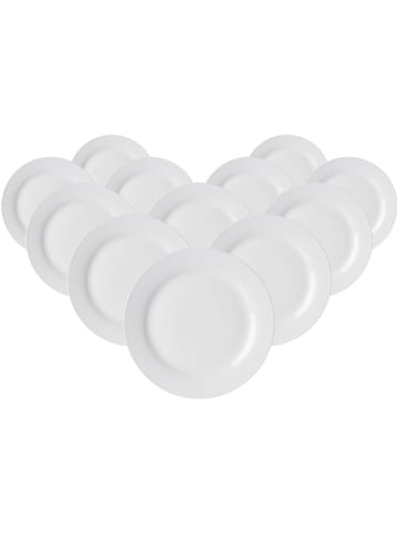Ritzenhoff & Breker 12er Set Speiseteller Bianco ø 27 cm in weiß