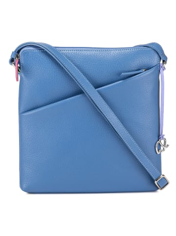 MYWALIT Milano Umhängetasche Leder 24 cm in pitch blue