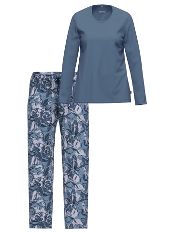 Ammann Schlafanzug Night & Home in Blau