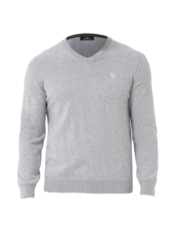 JIMMY SANDERS Pullover in grau melange
