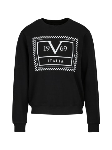 19V69 Italia by Versace Sweatshirt Lorenzo in schwarz