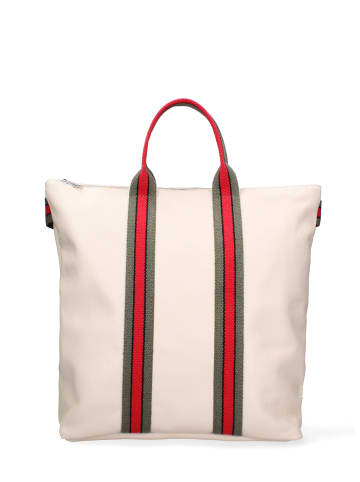 Gave Lux Handtasche, die sich in einen Rucksack umwandeln lässt in BEIGE AND GREEN
