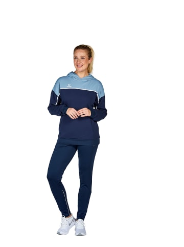 erima Damen Change By Erima Kapuzensweat in new navy/faded denim/weiß