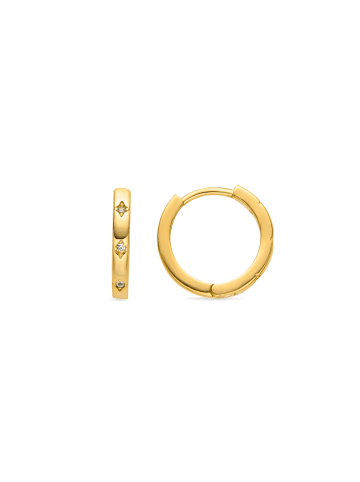 Luxenter Ohrringe Unya mit 18 Karat Gelbgold-Finish – UNYA