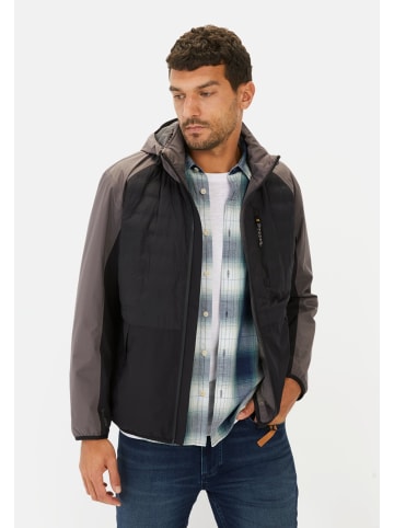 Camel Active teXXXactive® Blouson mit abnehmbarer Kapuze in Schwarz