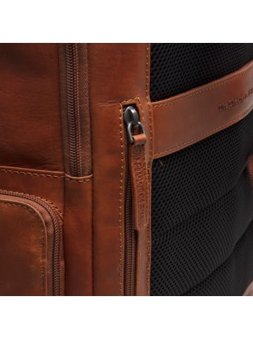 The Chesterfield Brand Lennox Business-Rucksack Leder 42 cm Laptopfach cognac