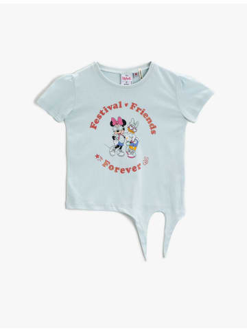 KOTON T-shirt in Hellindigo