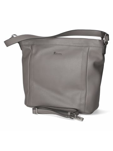 Kaerlek Handtasche in grau