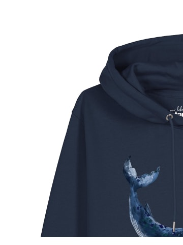 wat? Apparel Sweatshirt Wal in Dunkelblau