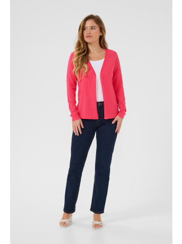Kaffe Strickjacke KAfenia Regular fit in Raspberry