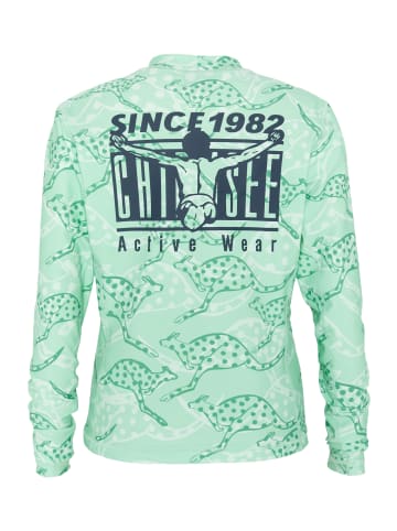 Chiemsee UV-Badeshirt in Grün
