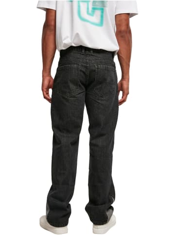 Urban Classics Jeans ORGANIC TRIANGLE regular/straight in Schwarz