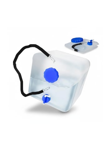 relaxdays Faltkanister in Transparent - 15 l