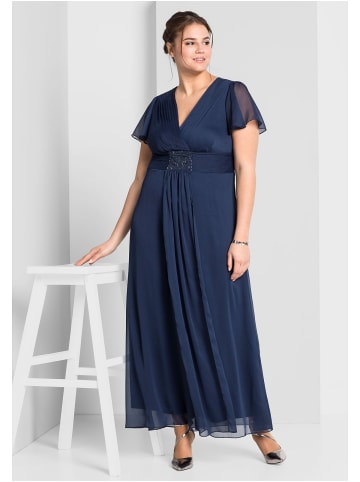 sheego Abendkleid in marine