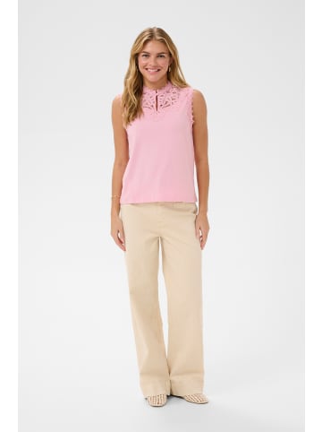 Cream Ärmellose Bluse CRSuny Straight fit in Pink Nectar