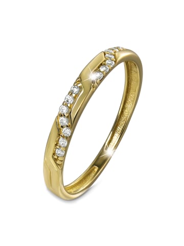 GoldDream Goldring 333 Gelbgold - 8 Karat Glamour Größe 54 (17,2) Ringe