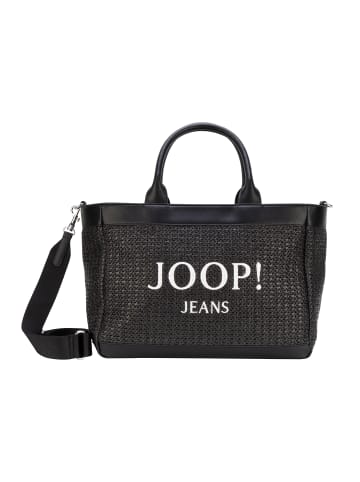 Joop Jeans Handtasche 'Calduccio Spiaggia Yvette in Schwarz 36,00 x 27,50 x 16,00 cm'