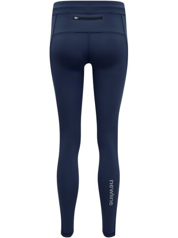 Newline Verstellbare Taille Leggings Reflektierend Logo Women's Core Damen in BLACK IRIS